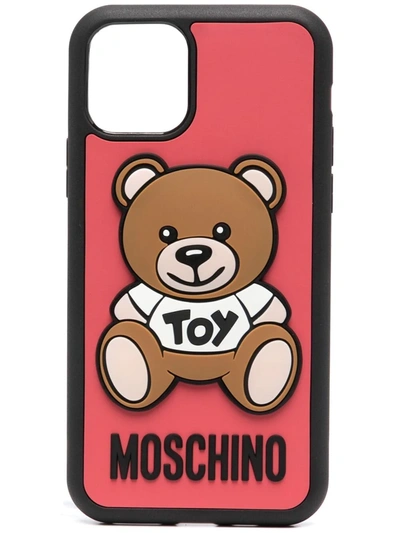 Moschino Teddy Bear Iphone 11 Pro Max Case In Red