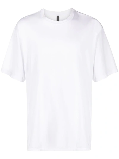 Attachment Short-sleeved Cotton T-shirt In White