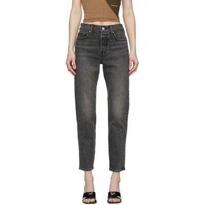 Levi's Grey Wedgie Icon Jeans In Betterweath | ModeSens