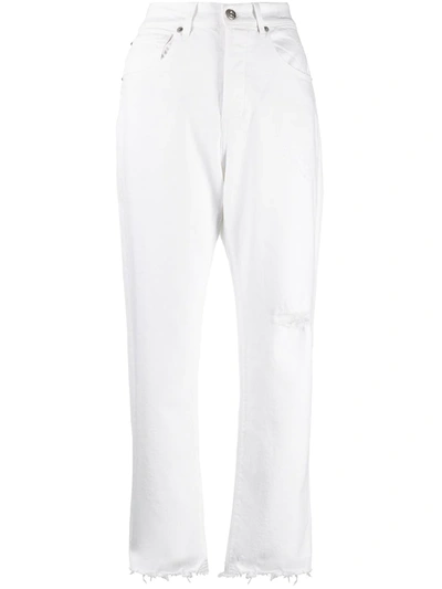 3x1 Mid Rise Flared Leg Jeans In White