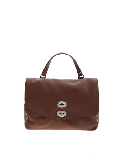 Zanellato Postina M Daily Shopper Bag In Brown