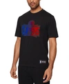 Hugo Boss Boss Men's Boss X Nba T-shirt In Open Black