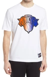 Hugo Boss T Basket Nba New York Knicks Relaxed Fit Tee In White