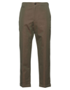 Alexander Mcqueen Green Cotton Pants