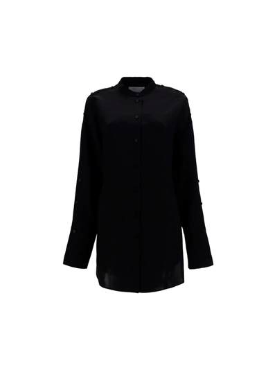 Jil Sander Women's Jsps601104ws391900001 Black Other Materials Shirt