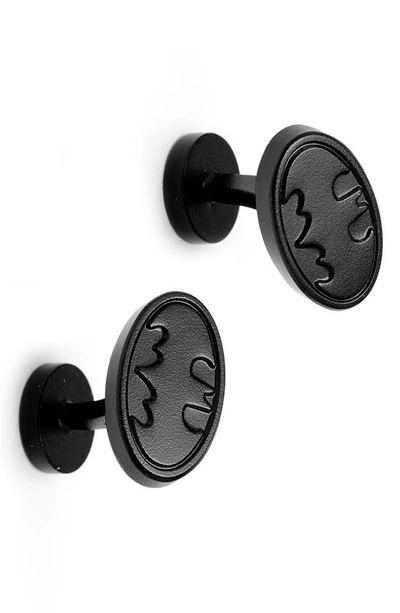 Cufflinks, Inc Batman Logo Cuff Links In Black