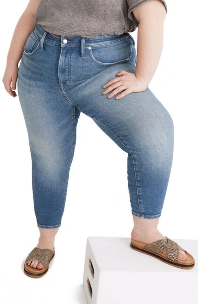 Madewell L High Waist Crop Skinny Jeans In She