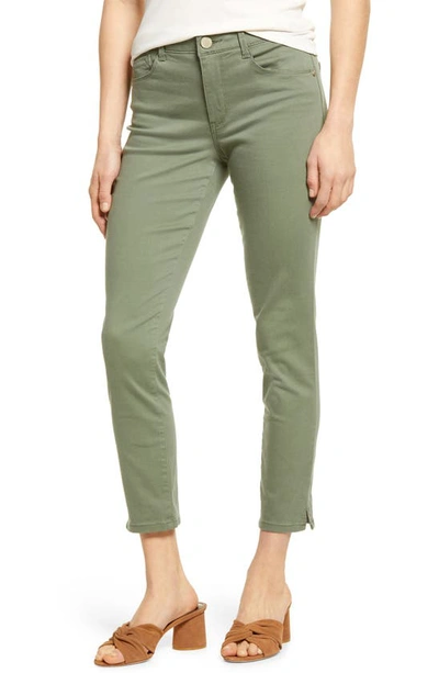 Wit & Wisdom 'ab'solution High Waist Ankle Skinny Pants In Lily Pad