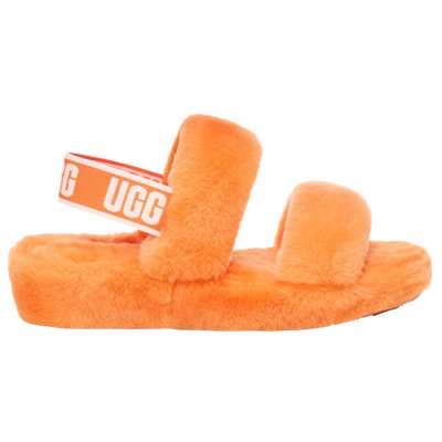 Ugg Women's Oh Yeah Slide Slippers In California Poppy/orange