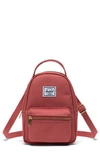 Herschel Supply Co Nova Crossbody Backpack In Dusty Cedar