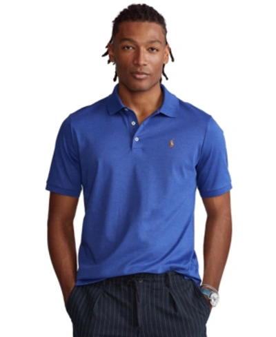 Polo Ralph Lauren Classic Fit Soft Cotton Polo Shirt In Bright Navy