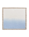 Kim Seybert Dip Dye Napkin In White/periwinkle