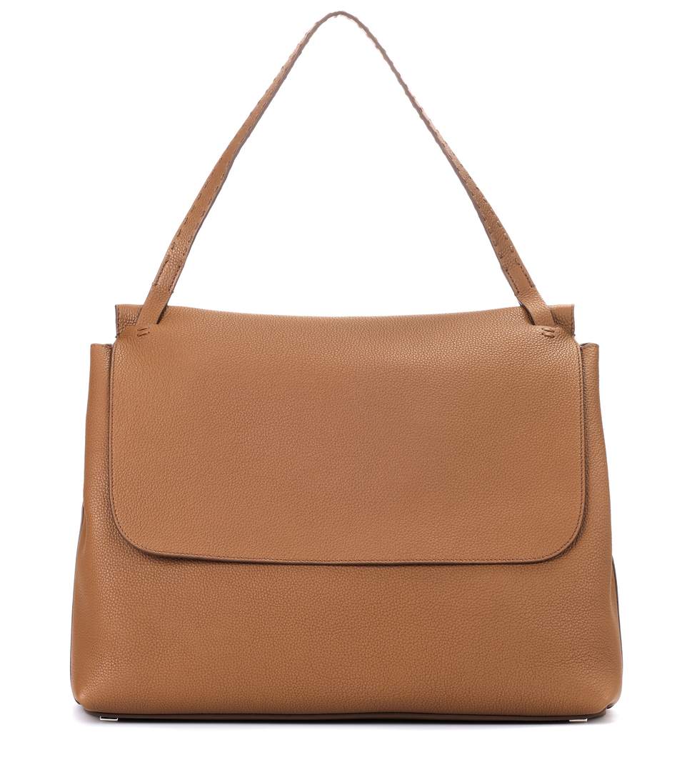 The Row Top Handle 14 Leather Shoulder Bag | ModeSens