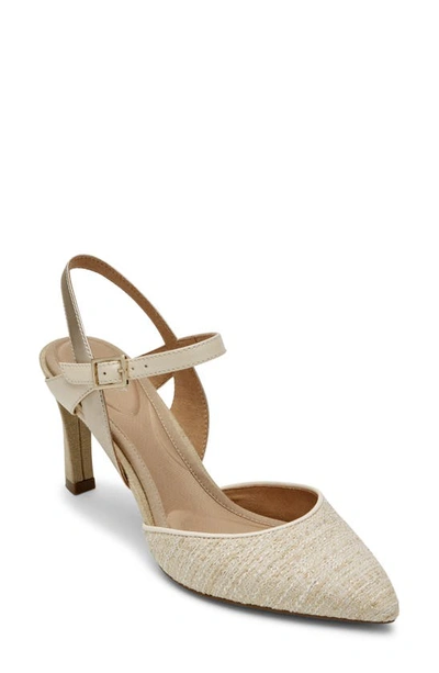 Rockport Women's Total Motion Sheehan 2 Piece Pumps Women's Shoes In Light Beige