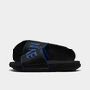 Nike Men's Offcourt Slide Sandals From Finish Line In Black/game Royal
