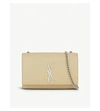 Saint Laurent Kate Monogram Leather Shoulder Bag In Poudre