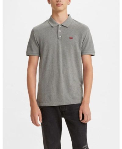 Levi's Men's Housemark Regular Fit Short Sleeve Polo Shirt In Salt Water