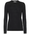 Co Round-neck Cashmere Sweater In Black