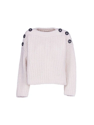 Isabel Marant Free Sweater In Ecru