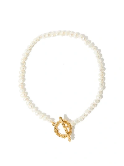 By Alona Women's Naia 18k-gold-plated & Cultured Freshwater Pearl Necklace In Mother Of Pearl