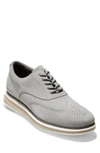 Cole Haan Original Grand Cloudfeel Leather Oxfords In Grey