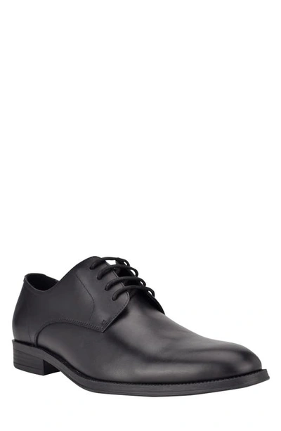 Calvin Klein Jack Plain Toe Derby In Black