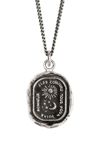 Pyrrha Everything For You Talisman Necklace In Silver