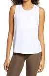 Beyond Yoga Balanced Muscle Tank In Cloud White