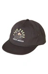 O'neill Hiker Canvas Baseball Hat In Charcoal