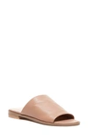 Kelsi Dagger Brooklyn Ruthie Slide Sandal In Pale Pink Leather