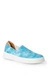 Dearfoams Women's Sophie Slip-on Sneakers Women's Shoes In Blue Tie Dye