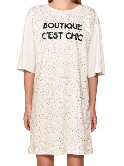 Boutique Moschino Dress In White