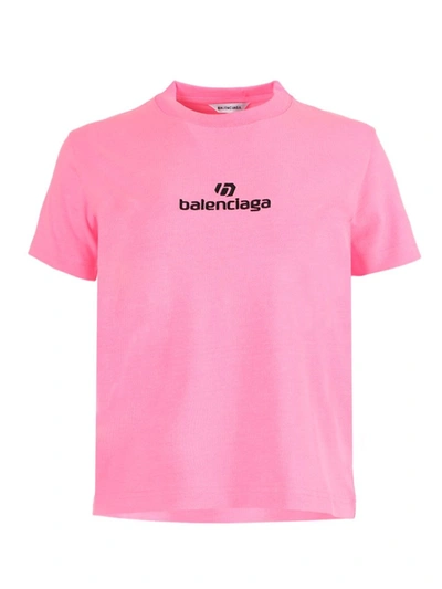 Balenciaga Bubble Gum Pink T-shirt