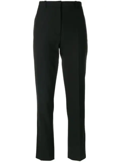 Joseph Pleated Detail Trousers In Black