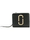 Marc Jacobs Mini The Snapshot Compact Wallet In Black