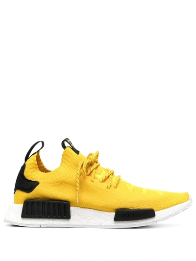 Adidas Originals Nmdr1 Primeknit Sneakers In Yellow