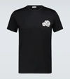 Moncler Logo Patch Short-sleeve T-shirt In Black