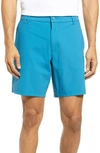 Rhone Flat Front Resort Shorts In Monarchy