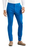 Rhone Commuter Slim Fit Pants In Blue Grouper