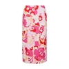 La Doublej Pencil Skirt In Peonia Rosa