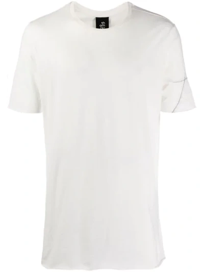 Thom Krom Stitch Detail T-shirt In White