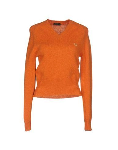 Fred Perry Jumper In Orange