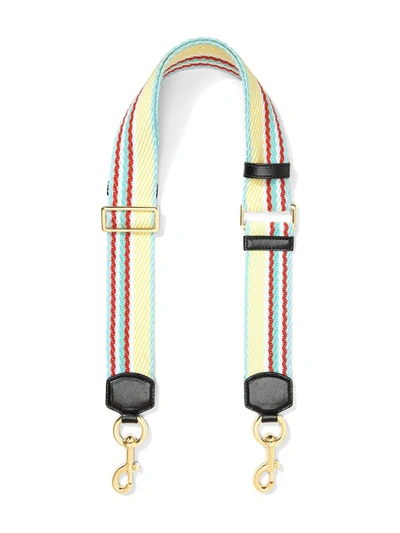 Marc Jacobs The Woven Webbing Adjustable Strap In 黄色