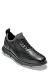 Cole Haan 4.zerogrand Wingtip Oxford In Black/ Black