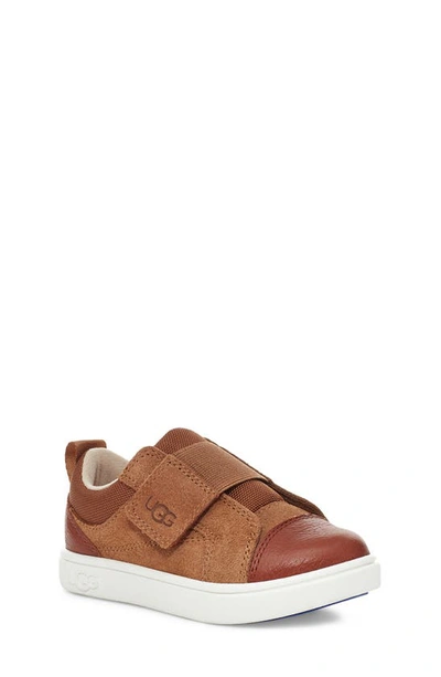 Ugg Kids' Rennon Low Top Trainer In Chestnut