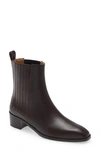 Aeyde Neil Chelsea Boot In Chocolate