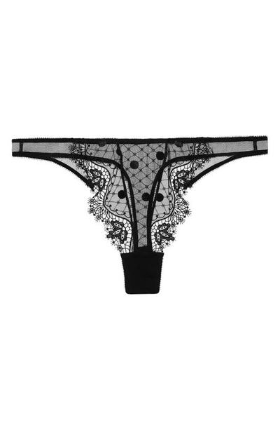 Dita Von Teese Vedette G-string In Black