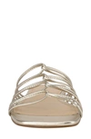 Marc Fisher Ltd Marcio Slide Sandal In Platino