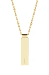Brook & York Maisie Initial Pendant Necklace In Gold I