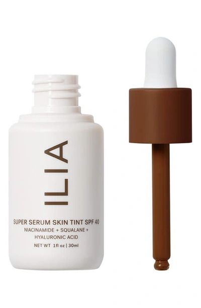 Ilia Super Serum Skin Tint Spf 40 Skincare Foundation Perissa St17.5 1 oz/ 30 ml In 17.5 Perissa